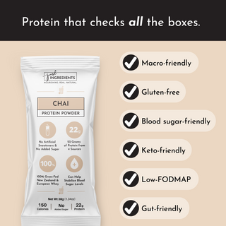 Chai Protein Powder Stick - By Baano