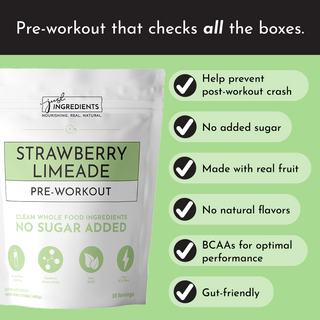 Strawberry Limeade Pre-Workout - By Baano