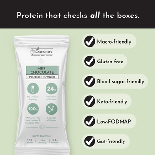 Mint Chocolate Protein Powder Stick - By Baano