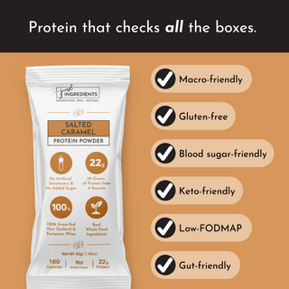 Salted Caramel Protein Powder Stick - By Baano