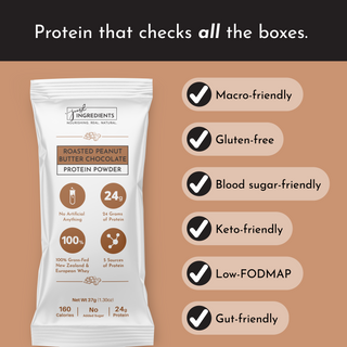 Roasted Peanut Butter Chocolate Protein Powder Stick - By Baano