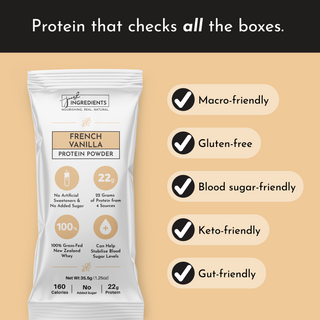 French Vanilla Protein Powder Stick - By Baano