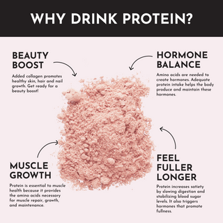 Strawberries & Cream Protein Powder Stick - By Baano