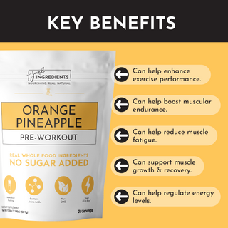 Orange Pineapple Pre-Workout - By Baano