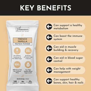 French Vanilla Protein Powder Stick - By Baano