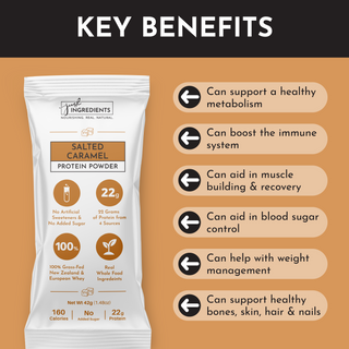Salted Caramel Protein Powder Stick - By Baano