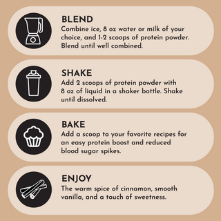 Vegan Snickerdoodle Protein Powder - By Baano