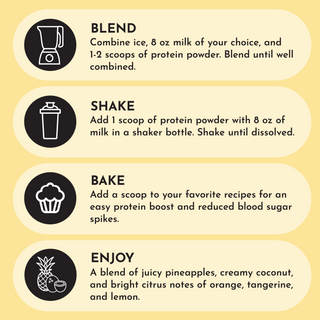 Seasonal Tropical Paradise Protein Powder - By Baano