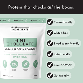 Vegan Mint Chocolate Protein Powder - By Baano