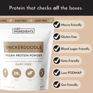 Vegan Snickerdoodle Protein Powder - By Baano
