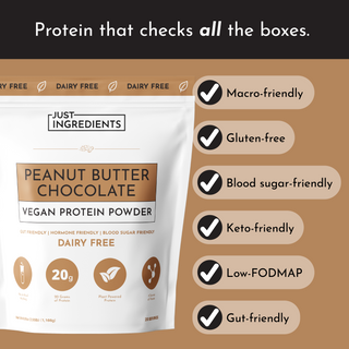 Vegan Peanut Butter Chocolate Protein Powder - By Baano