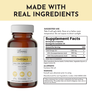 Omega-3 Fish Oil - By Baano