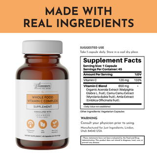 Whole Food Vitamin C Complex - By Baano