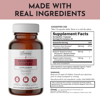 Berberine Supplement - By Baano