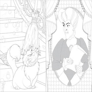 Art of Coloring: Disney Villains (Spiral Bound) - By Baano
