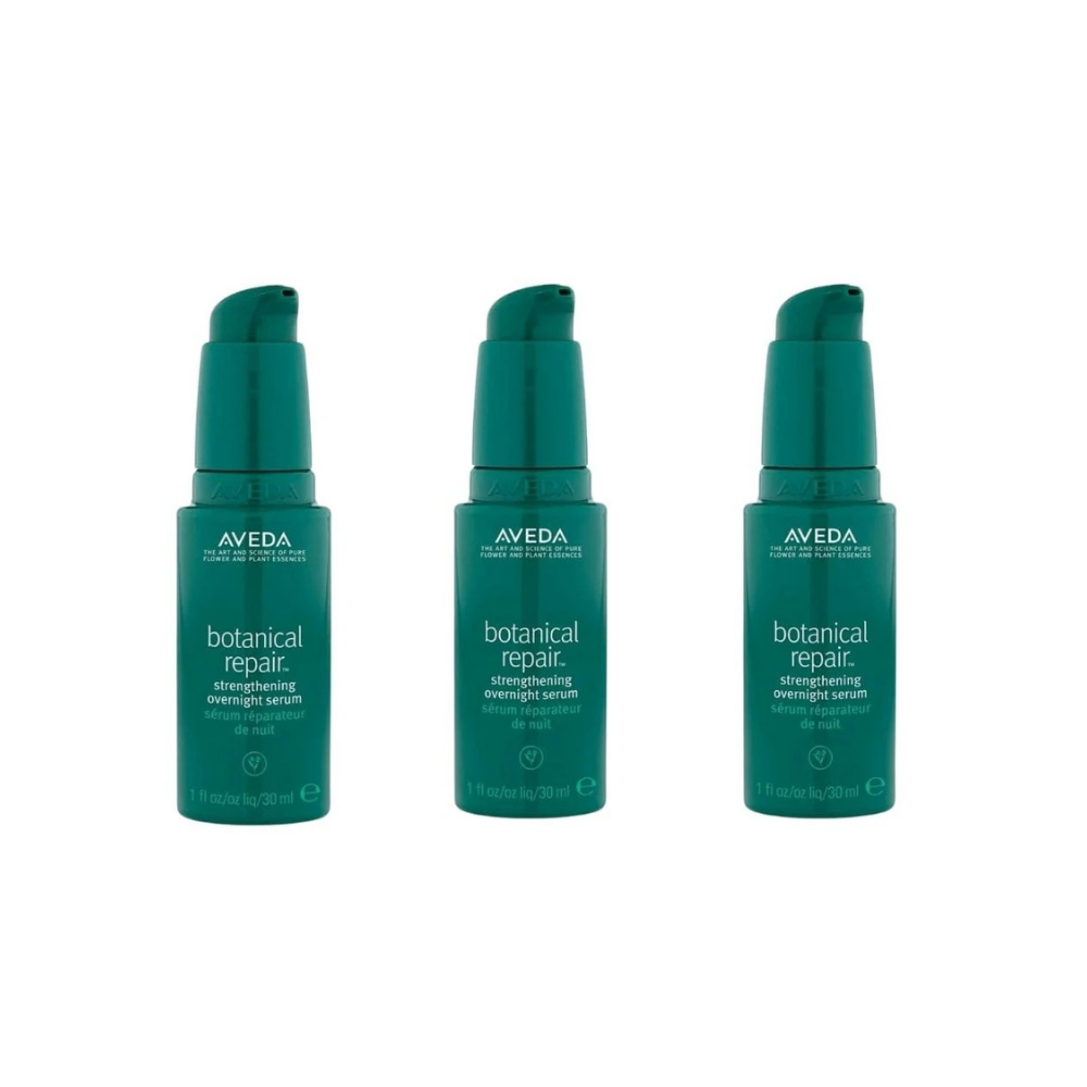 Aveda Botanical Repair Hair Repair Night Serum 30 ml -3 Pack - By Baano