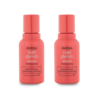 Aveda Nutriplenish Shampoo Deep Moisture 50 ml -2 Pack