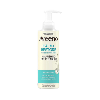 Aveeno Nourishing Oat Extract Facial Cleanser for Sensitive Skin 232ml