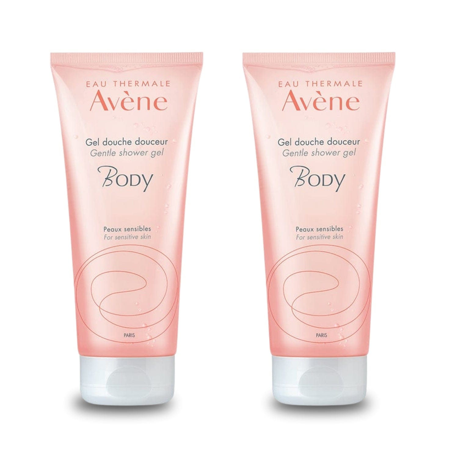 Avene Body Peel Shower Gel for Sensitive Skin 200 ml -2  Pack - By Baano
