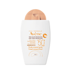 Avene Fluide Mineral Teintee Spf 50 40 ml Tinted Sunscreen