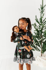 Christmas Doggies | DOLL DRESS - By Baano