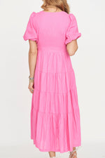 Nora Wrap Midi Dress Lady Hart