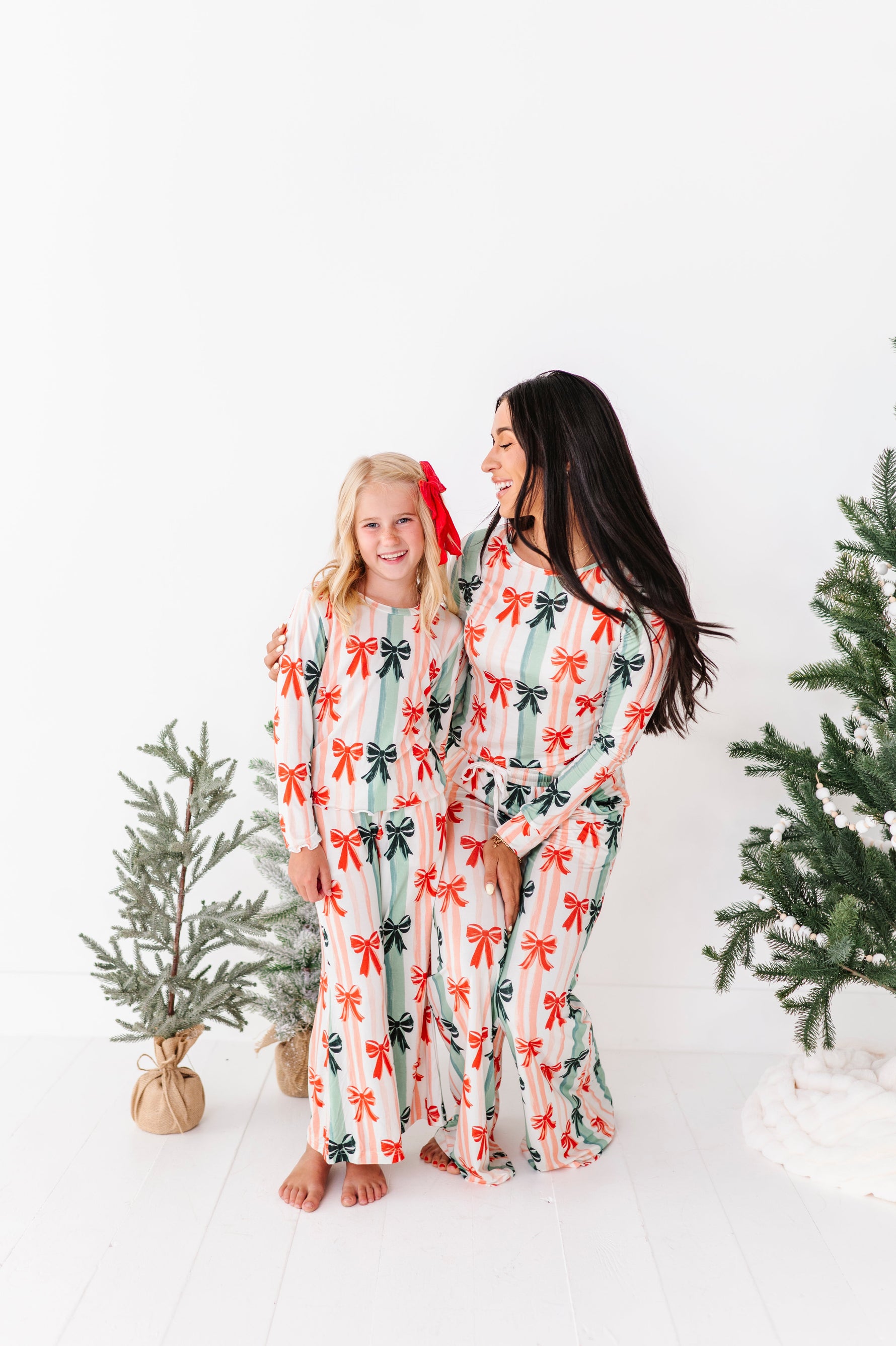 Bows | GIRLS WIDE-LEG SET - By Baano