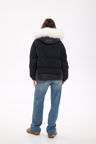 Genuine Fur Down Fill Parka - By Baano