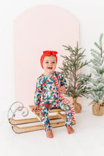 Holly Floral | ZIP ROMPER - By Baano