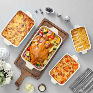 Bakeware Set Blue Baking Dishes