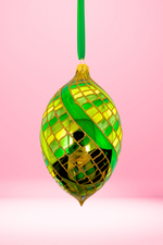 Bank Roll Bling Spinner Glass Ornament