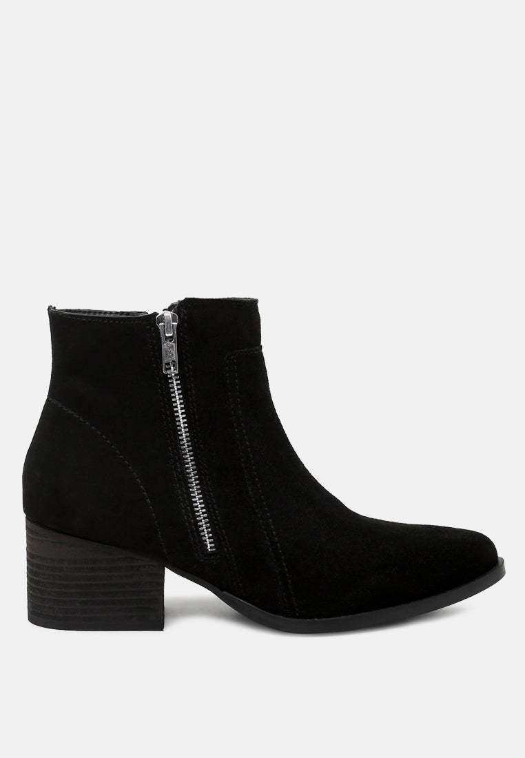 Bauena Ankle Boots With Zip Closure