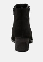 Bauena Ankle Boots With Zip Closure