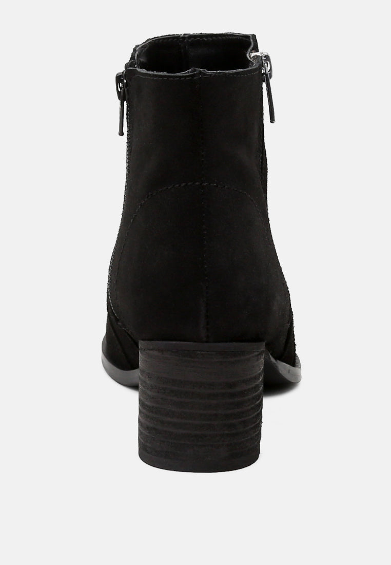 Bauena Ankle Boots With Zip Closure