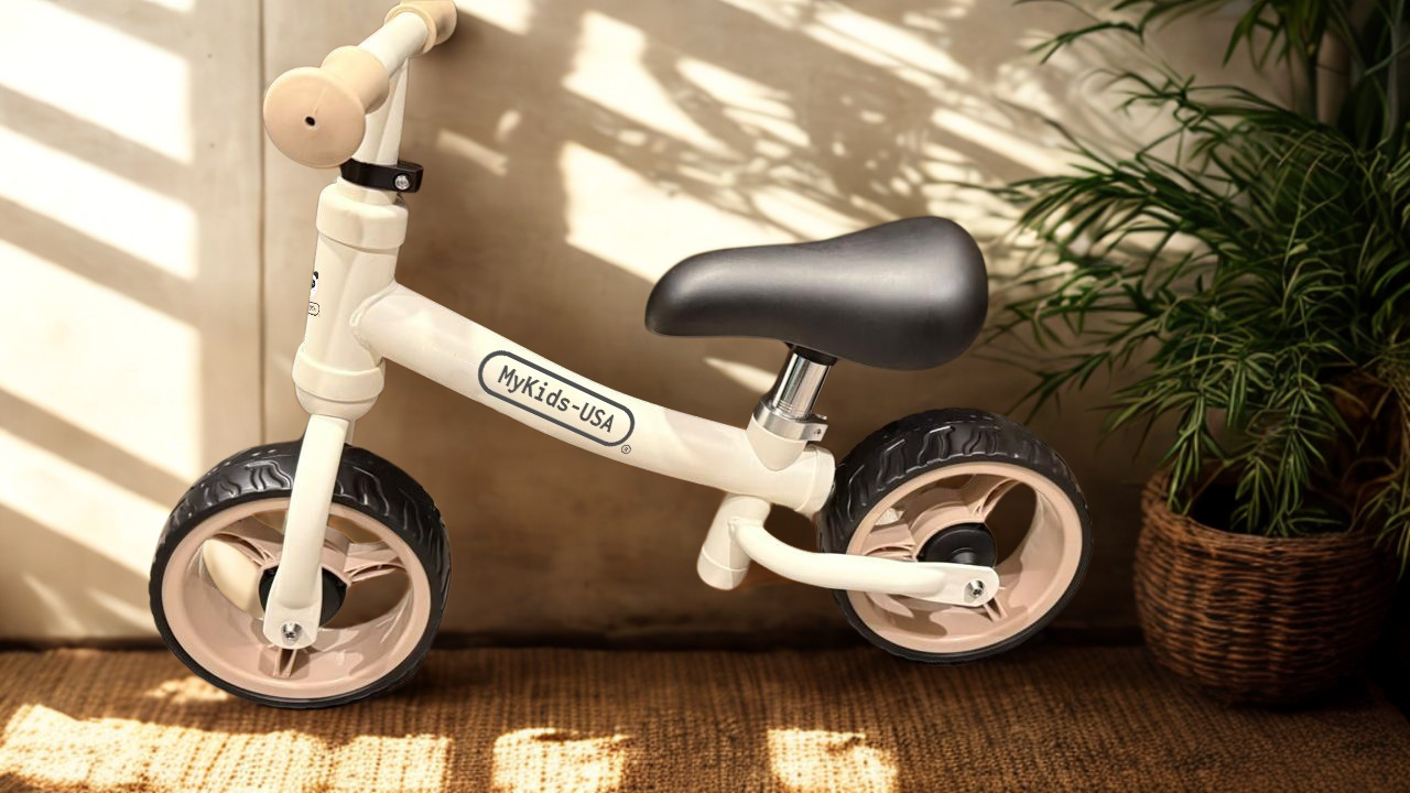 MyKids-USA Balance Bike – Strong & Durable Metal Frame for Toddlers Ages 18–48 Months.