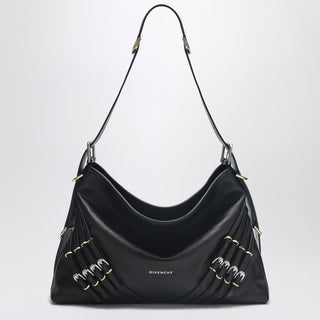 Medium Voyou Bag In Black Leather