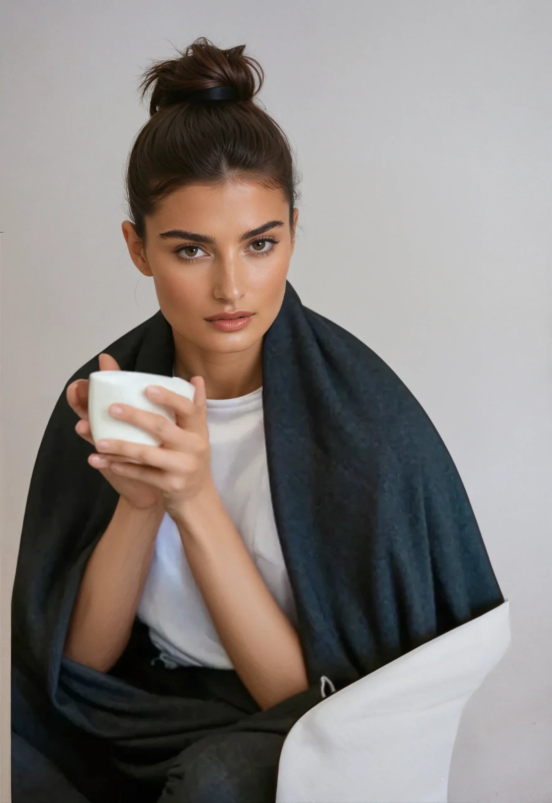 Buki Blanket - Charcoal Grey