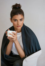 Buki Blanket - Charcoal Grey
