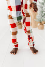 Holiday Plaid | ZIP ROMPER - By Baano