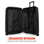 Excavator 3 Piece Expandable Tough Luggage Set - By Baano