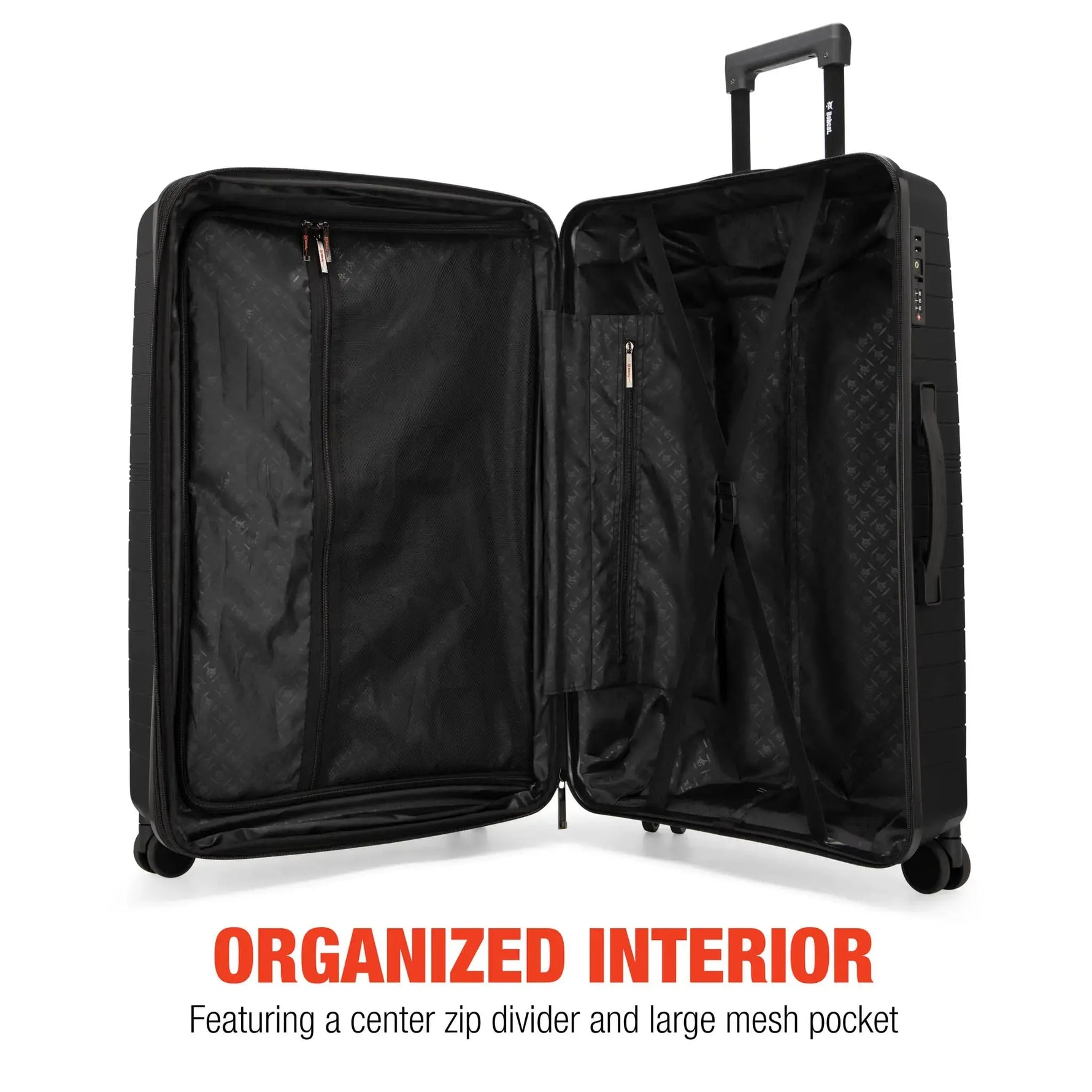 Excavator 3 Piece Expandable Tough Luggage Set - By Baano