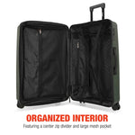 Excavator 3 Piece Expandable Tough Luggage Set - By Baano