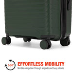 Excavator 3 Piece Expandable Tough Luggage Set - By Baano