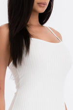 Ribbed Cami Soft Bodycon Dress (CAPELLA)