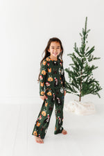 Christmas Doggies | GIRLS WIDE-LEG SET - By Baano