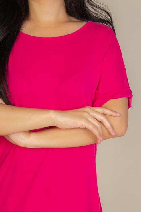 Side Pocket Double Folded Mini Dress (CAPELLA)