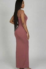 Ribbed Mermaid Hem Camisole Maxi Dress (CAPELLA)