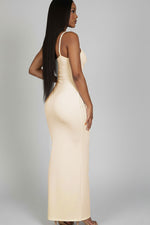 Ribbed Mermaid Hem Camisole Maxi Dress (CAPELLA)