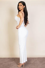 Ribbed Mermaid Hem Camisole Maxi Dress (CAPELLA)