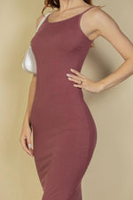 Ribbed Mermaid Hem Camisole Maxi Dress (CAPELLA)